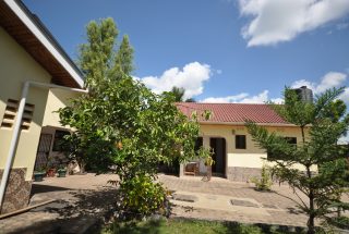 Front Garden View of House for Rent in Njiro Block D by Tanganyika Estate Agents