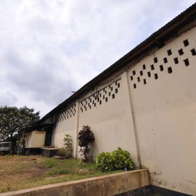 One of the walls of the Warehouse for Rent in Mbauda, Arusha by Tanganyika Estate Agents