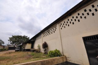 One of the walls of the Warehouse for Rent in Mbauda, Arusha by Tanganyika Estate Agents