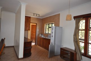 A Kitchen in the Three Bedroom Home for Rent in a Gated Community in Arusha by Tanganyika Estate Agents