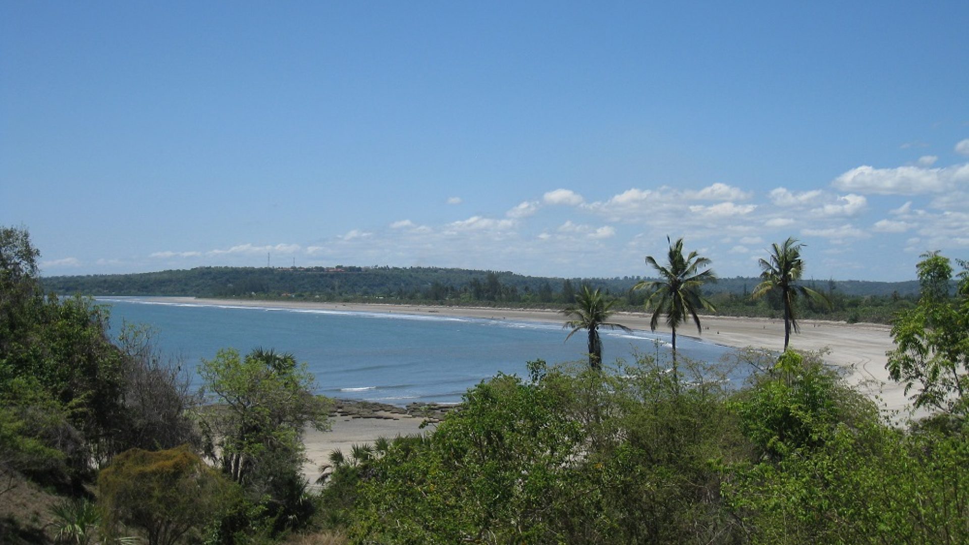 The View of the Ocean from the Land for Sale in Pangani Bay by Tanganyika Estate Agents