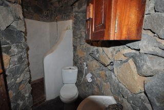 The Single Bathroom of the One Bedroom Furnished Cottage in Usa River by Tanganyika Estate Agents
