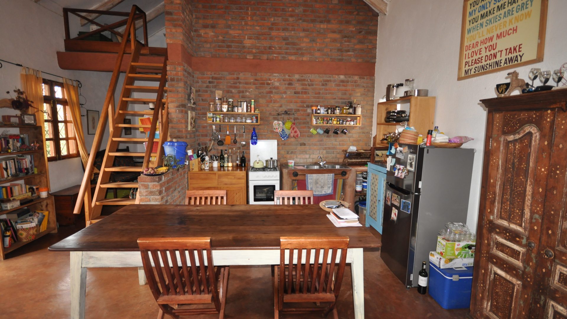 Dining Room & Kitchen of the 7 Bedroom Home for Sale in Mateves, Arusha by Tanganyika Estate Agents