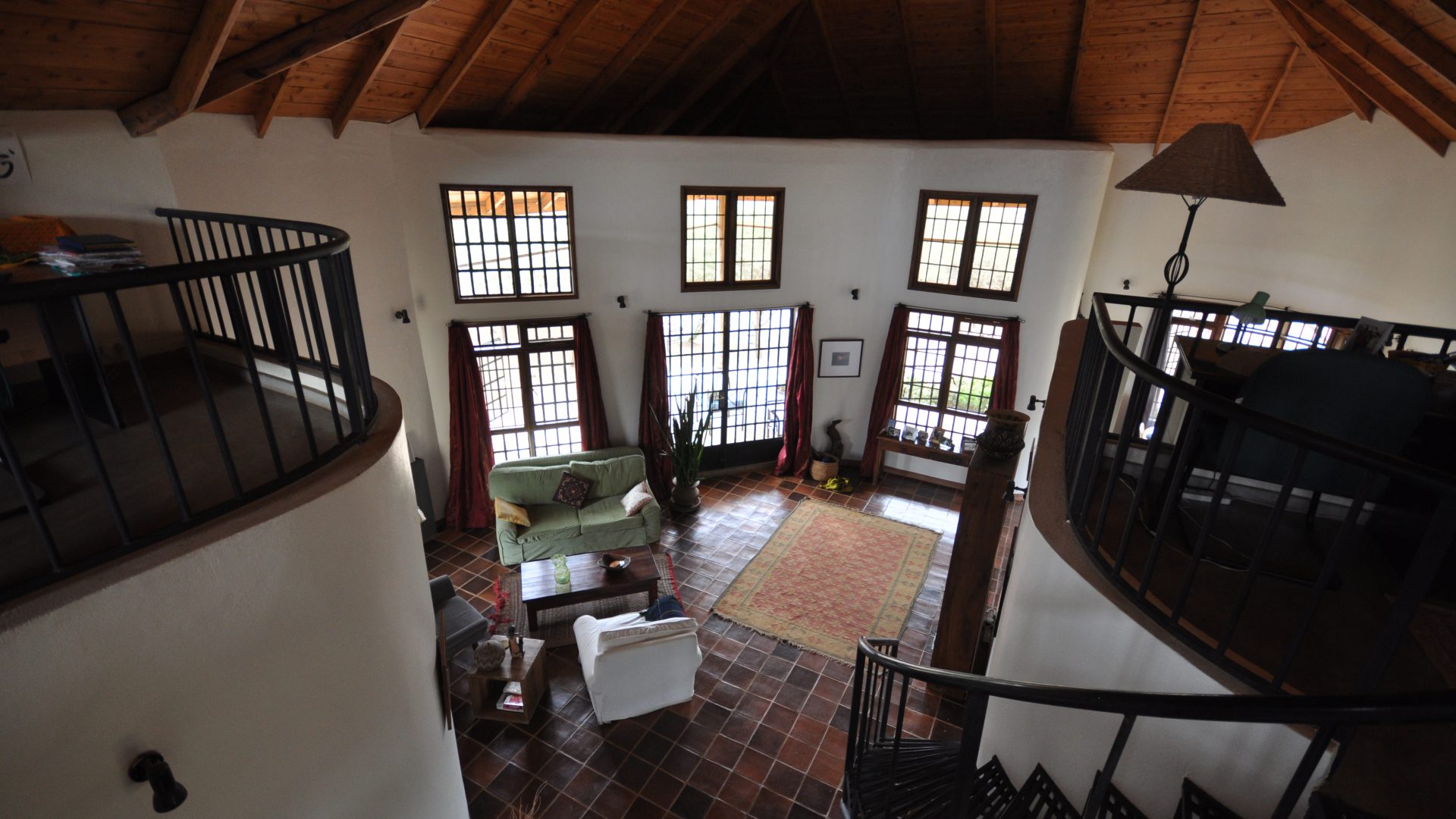 View from top of staircase of the 2 Bedroom Home for Sale in Olasititi, Arusha by Tanganyika Estate Agents