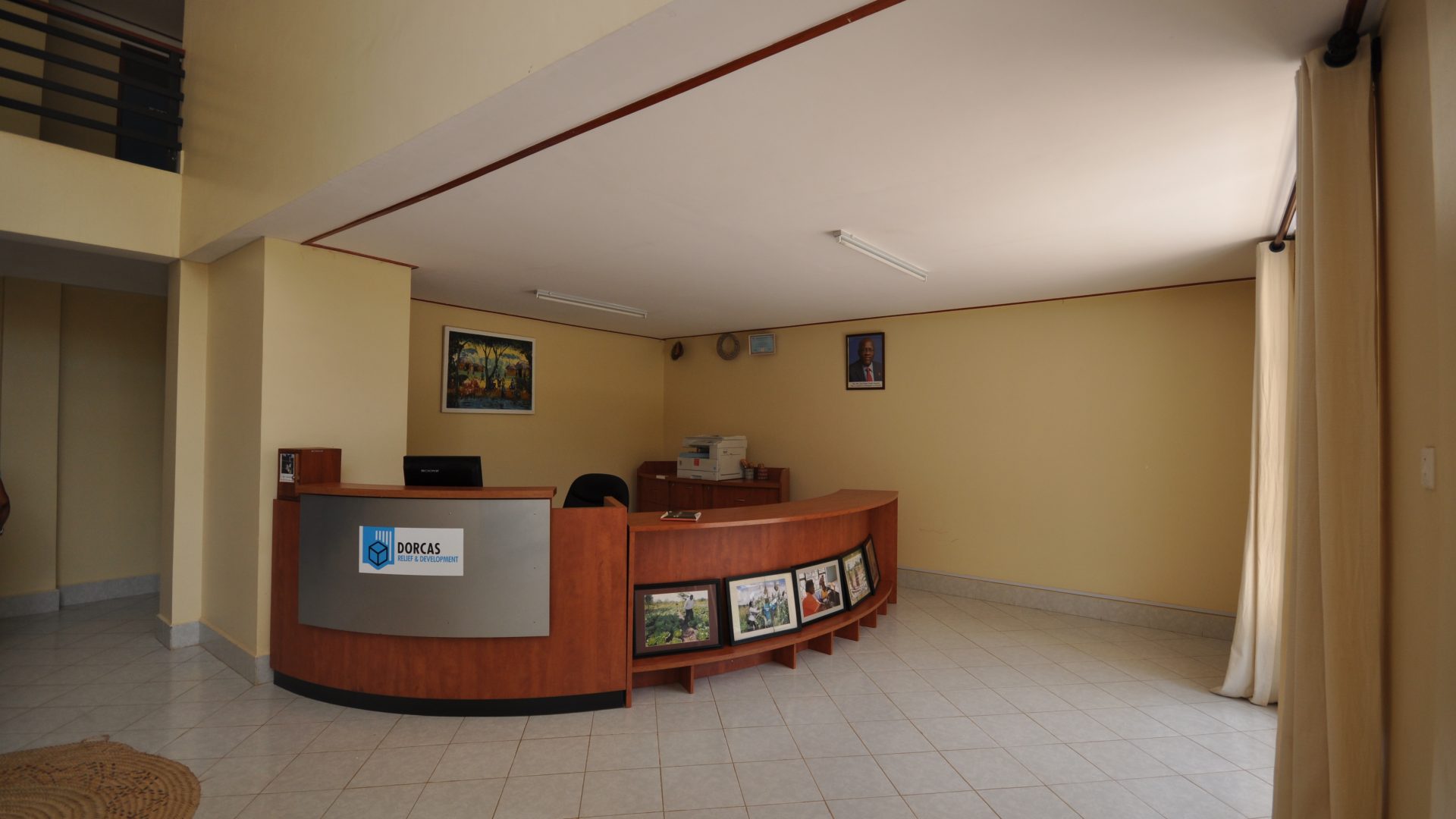 Reception Desk at the Commercial Property for Rent in Usa River, Arusha by Tanganyika Estate Agents