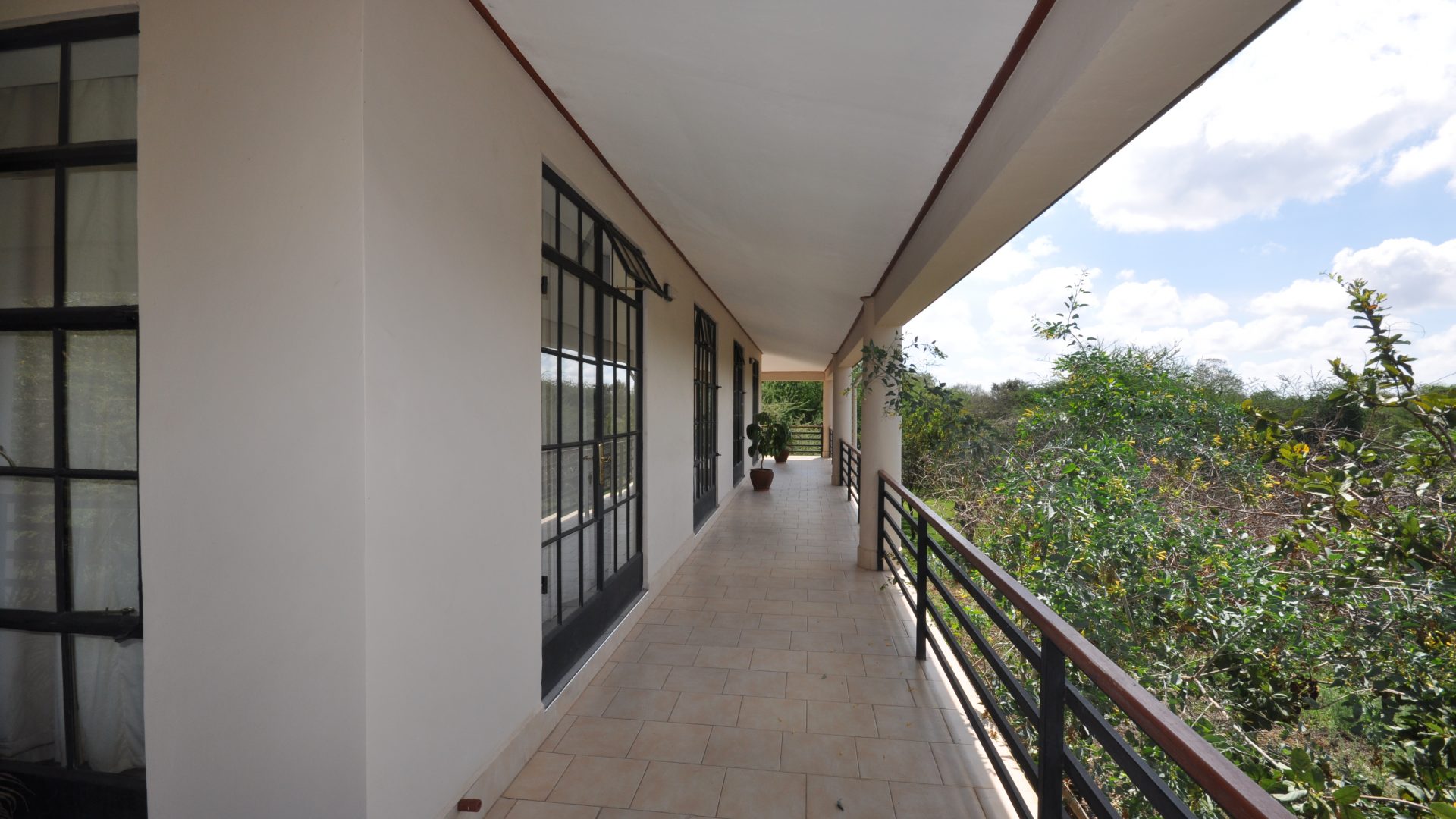 A Veranda of the Commercial Property for Rent in Usa River, Arusha by Tanganyika Estate Agents