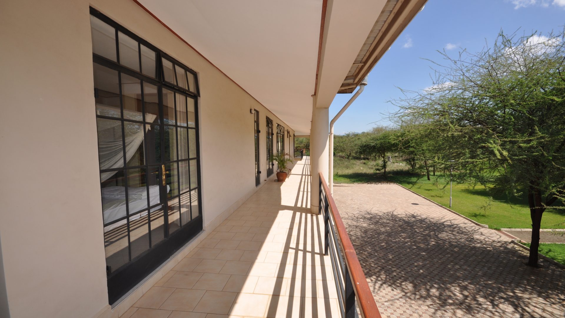 Veranda of the Commercial Property for Rent in Usa River, Arusha by Tanganyika Estate Agents