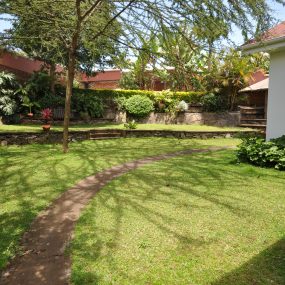 Garden of the Four Bedroom House for Rent in Arusha by Tanganyika Estate Agents