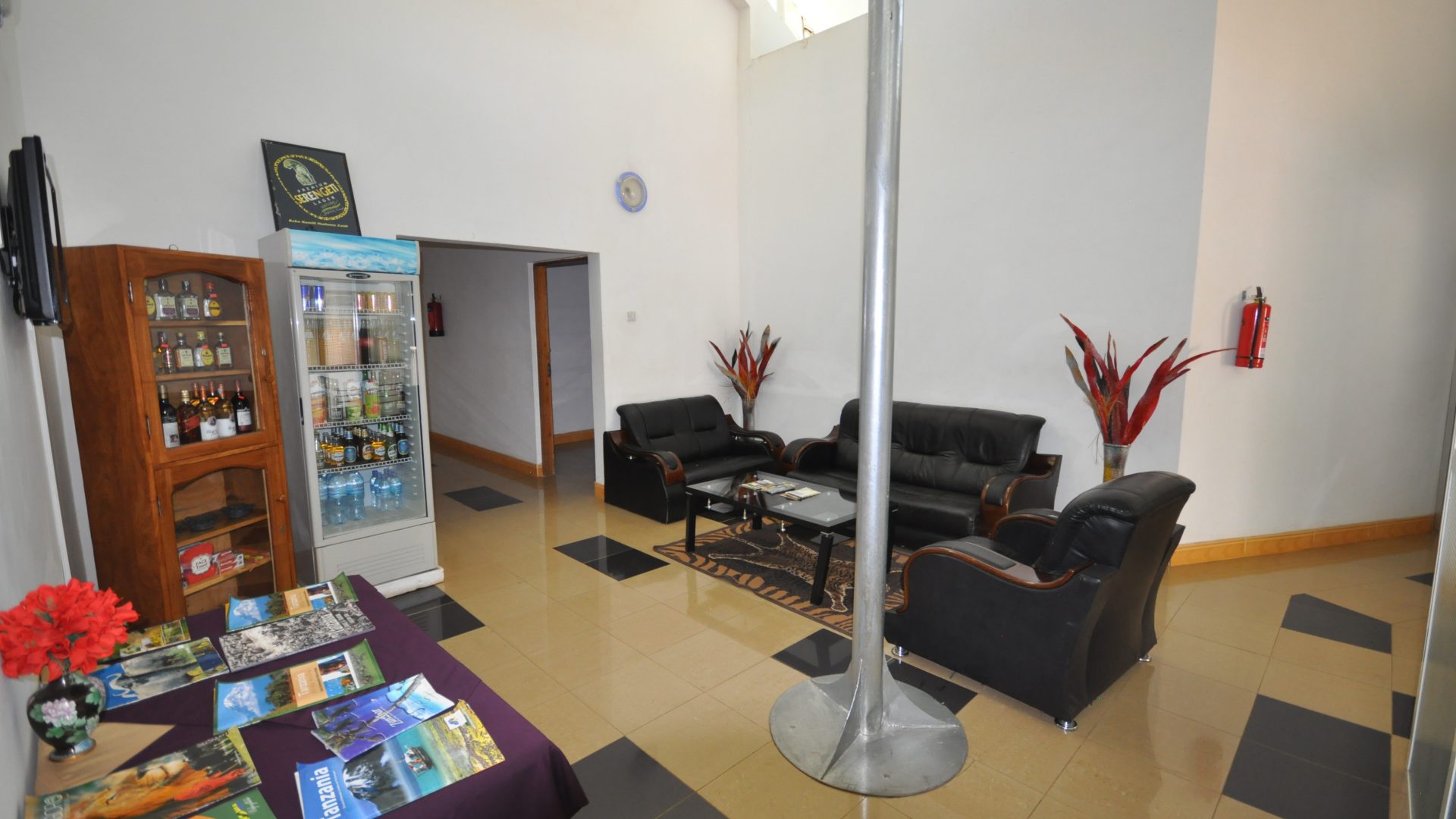 The Lounge of the 17 Room Lodge for Sale in Usa River, Arusha by Tanganyika Estate Agents