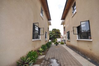 Space separating two buildings of the Five Rental Houses in Olorien, Arusha by Tanganyika Estate Agents