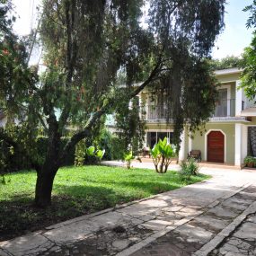 Parking & Front View of Stand Alone House for Rent in Arusha by Tanganyika Estate Agents
