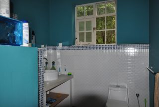 One of the Bathrooms in the Four Bedroom House for Rent in Olasiti by Tanganyika Estate Agents